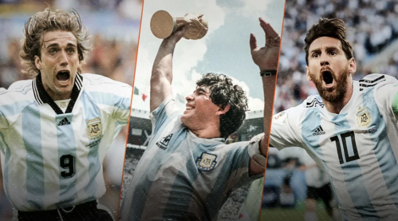 আর্জেন্টিনার হয়ে সর্বোচ্চ গোলদাতা