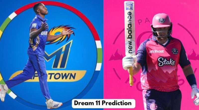 Paarl Royals vs MI Cape Town Prediction