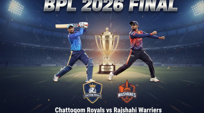 Chattogram Royals vs Rajshahi Warriors bpl final