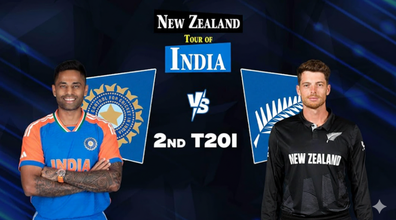 India vs New Zealand 2nd T20