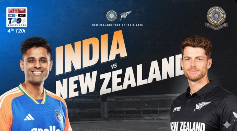 India vs New Zealand 4th T20