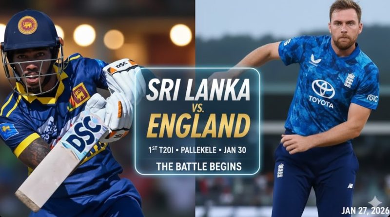 Sri Lanka vs England 1st T20