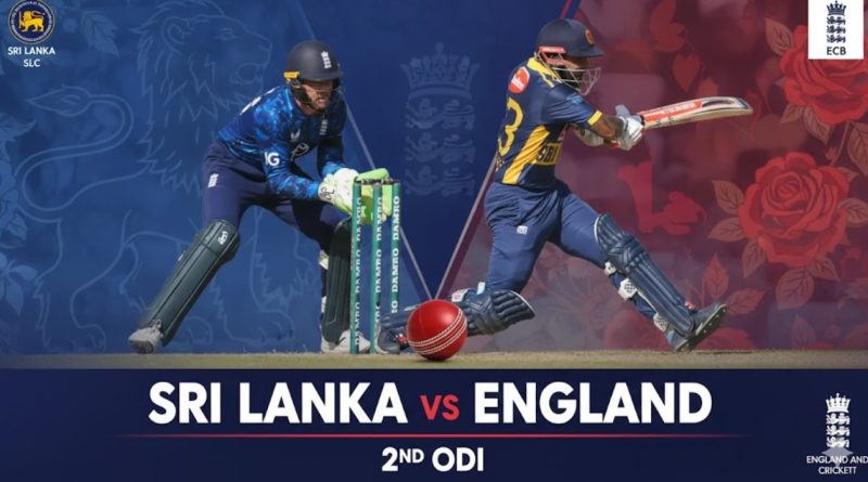 Sri Lanka vs England 2nd ODI