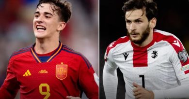 spain national football team vs georgia national football team stats