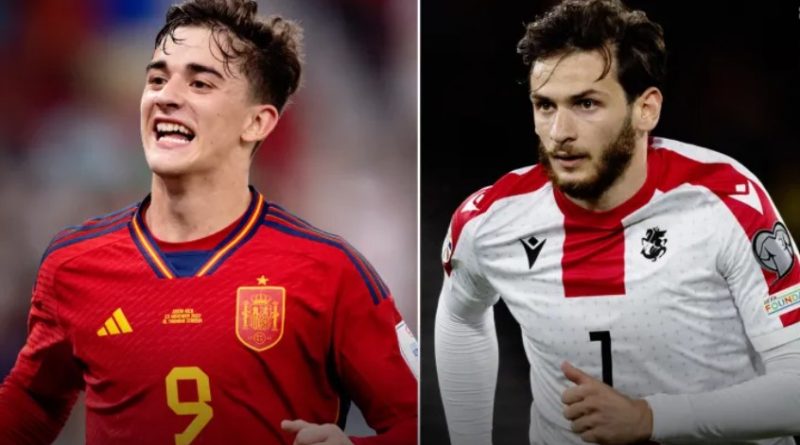 spain national football team vs georgia national football team stats